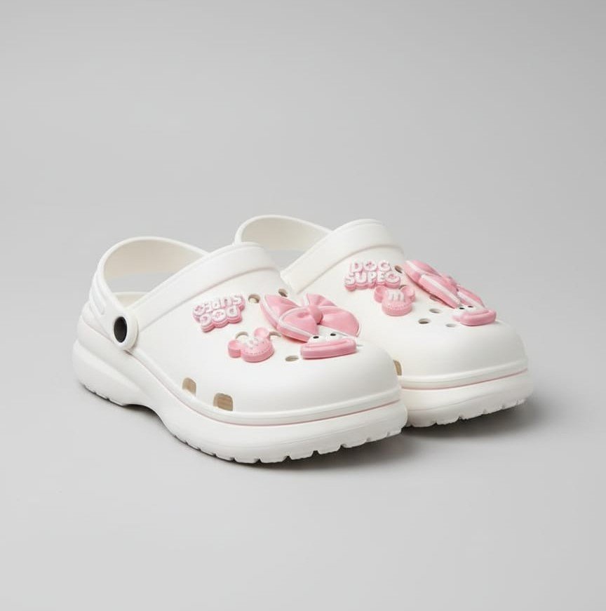 Cute MEIJIAGE Cartoon Character Clogs for Women & Kids - Lightweight Slip-on Shoes